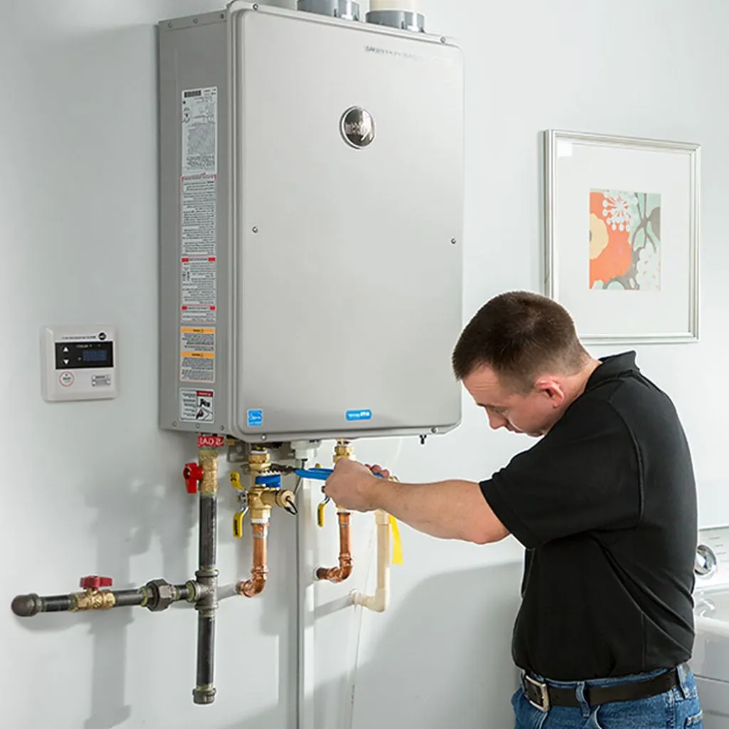 tankless water heater repair in Georgetown, LA